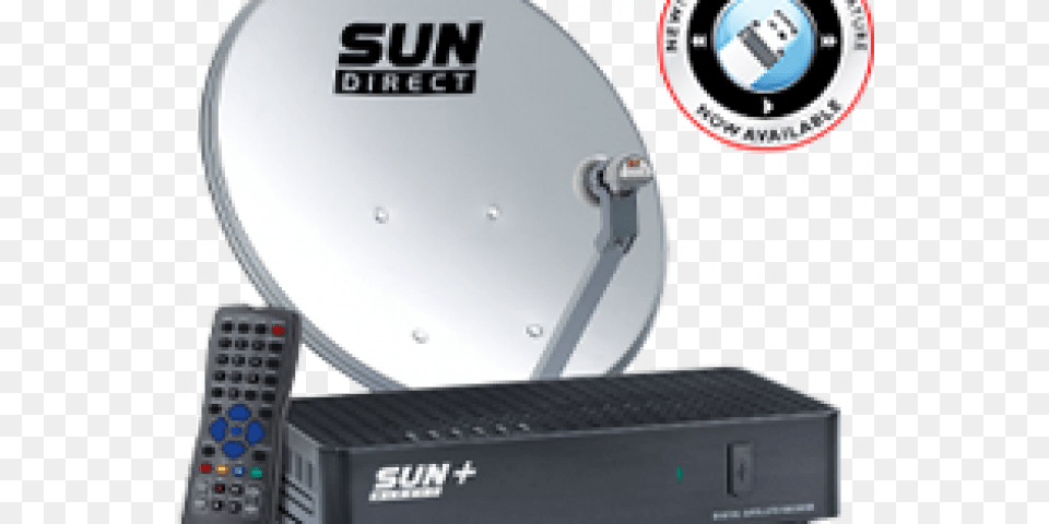 Sun Direct Set Top Box, Electrical Device, Disk, Electronics Free Transparent Png