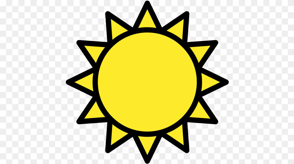 Sun Emoji, Nature, Outdoors, Sky Png