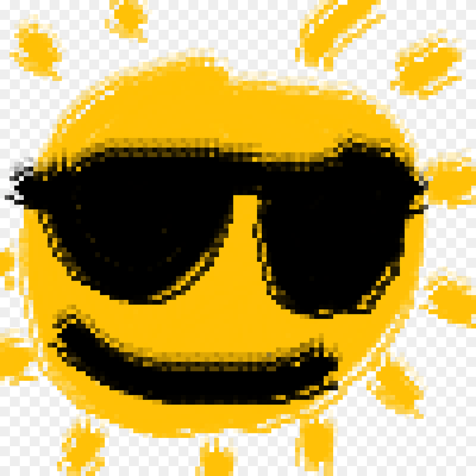 Sun Emoji, Accessories, Sunglasses, Goggles, Person Png