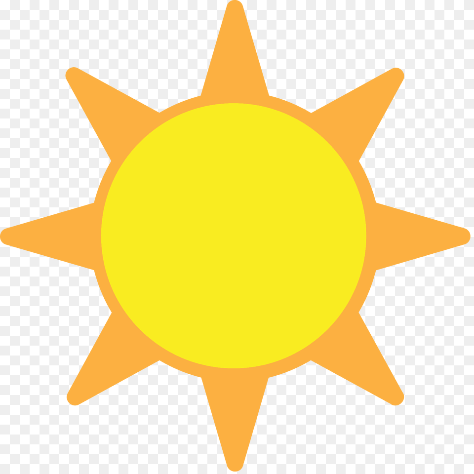Sun Emoji Clipart, Nature, Outdoors, Sky, Symbol Free Transparent Png