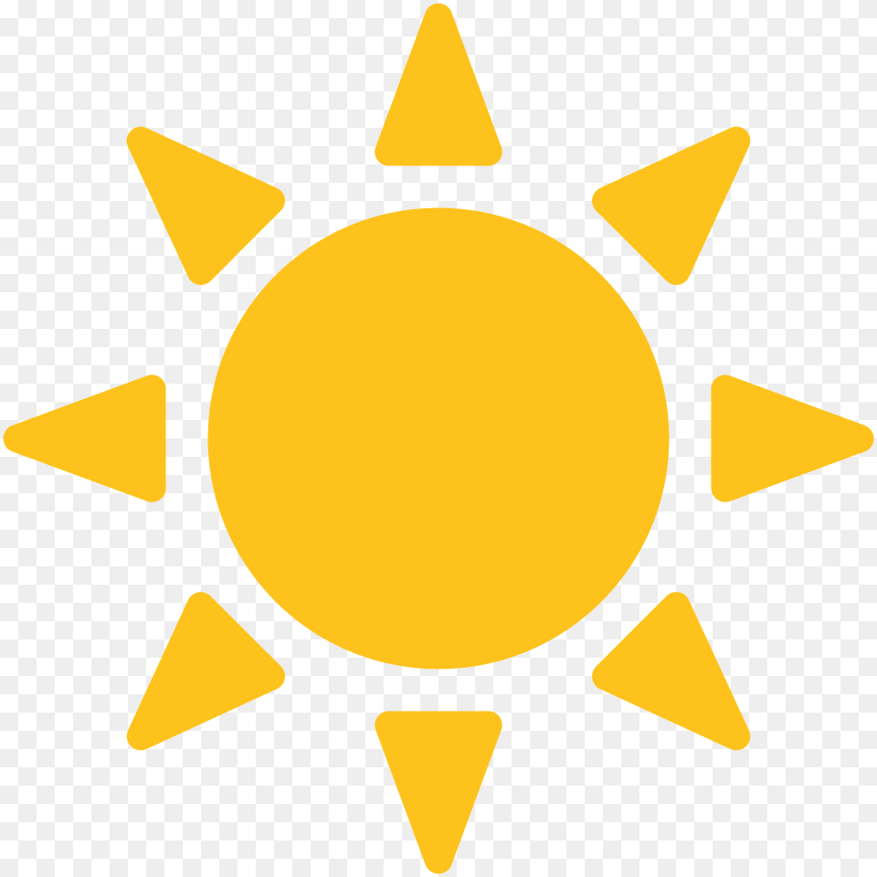 Sun Emoji Clipart, Nature, Outdoors, Sky, Symbol Png