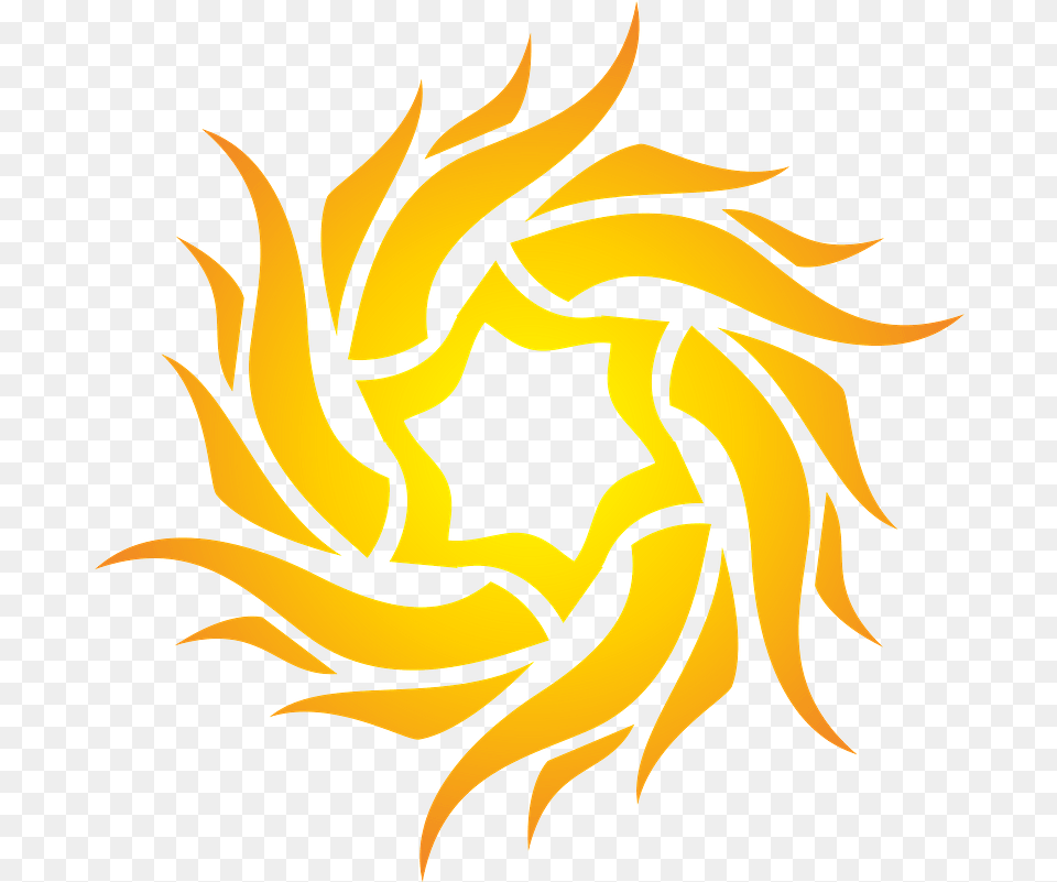 Sun Fire Clipart Transparent Creazilla Illustration, Symbol Png