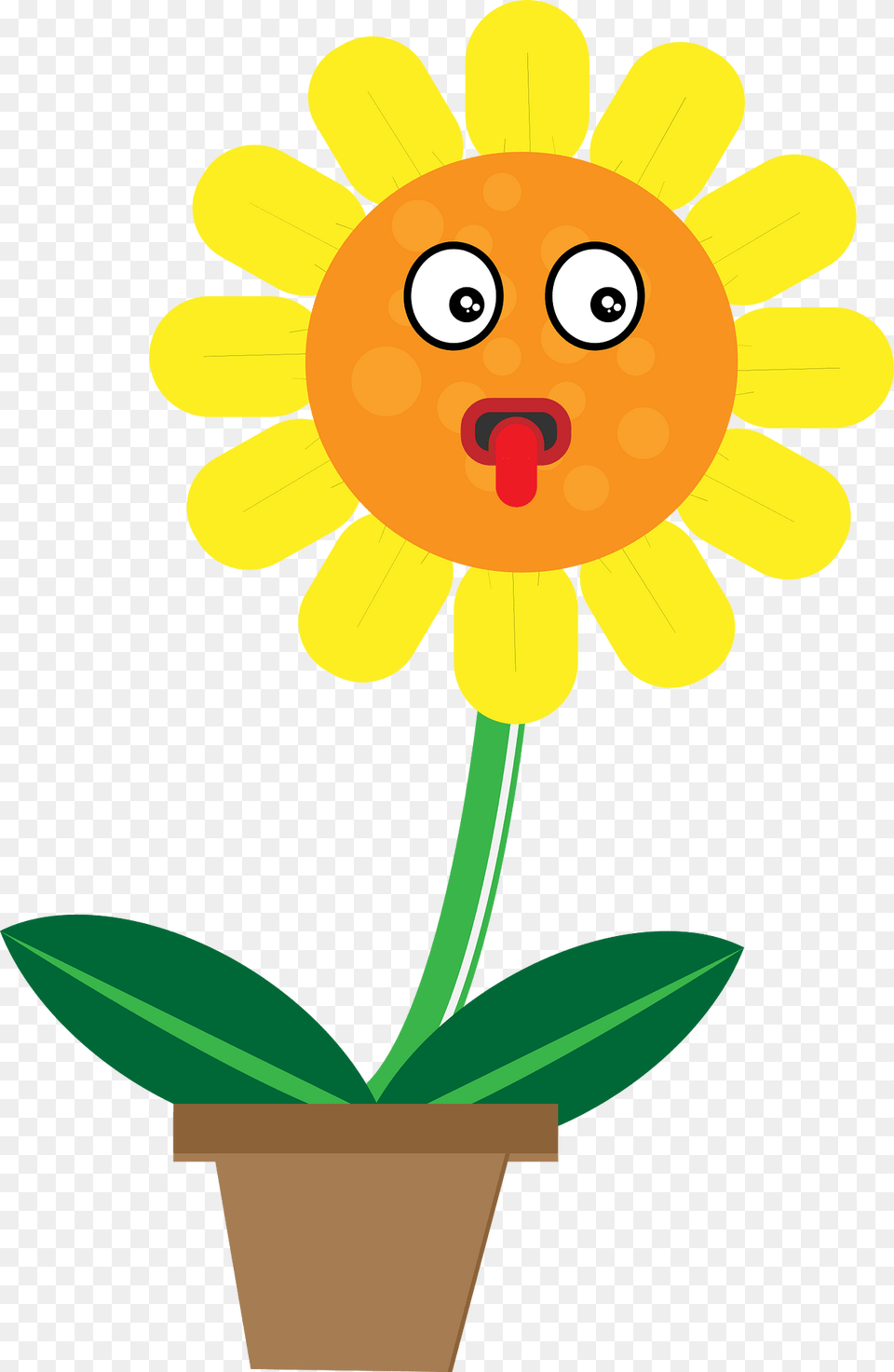 Sun Flower Clipart, Daisy, Plant, Petal, Face Free Png