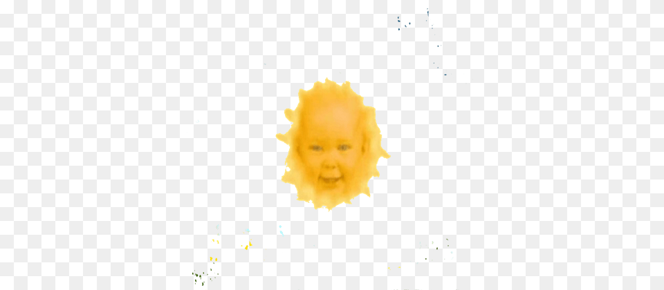 Sun From Teletubbies Face, Portrait, Head, Photography Png Image