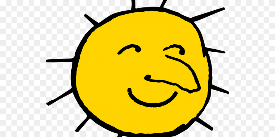 Sun Happy Smile, Head, Person, Face, Food Free Png