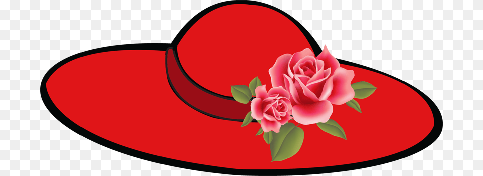 Sun Hat Clipart, Clothing, Flower, Plant, Rose Free Transparent Png