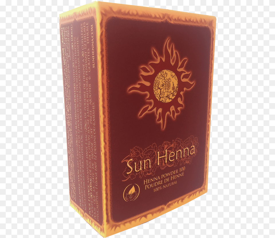 Sun Henna Powder 100g Box, Book, Publication Png