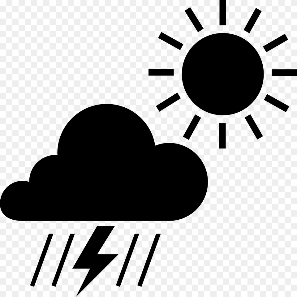 Sun Icon Black And White Weather Icon Black, Gray Png