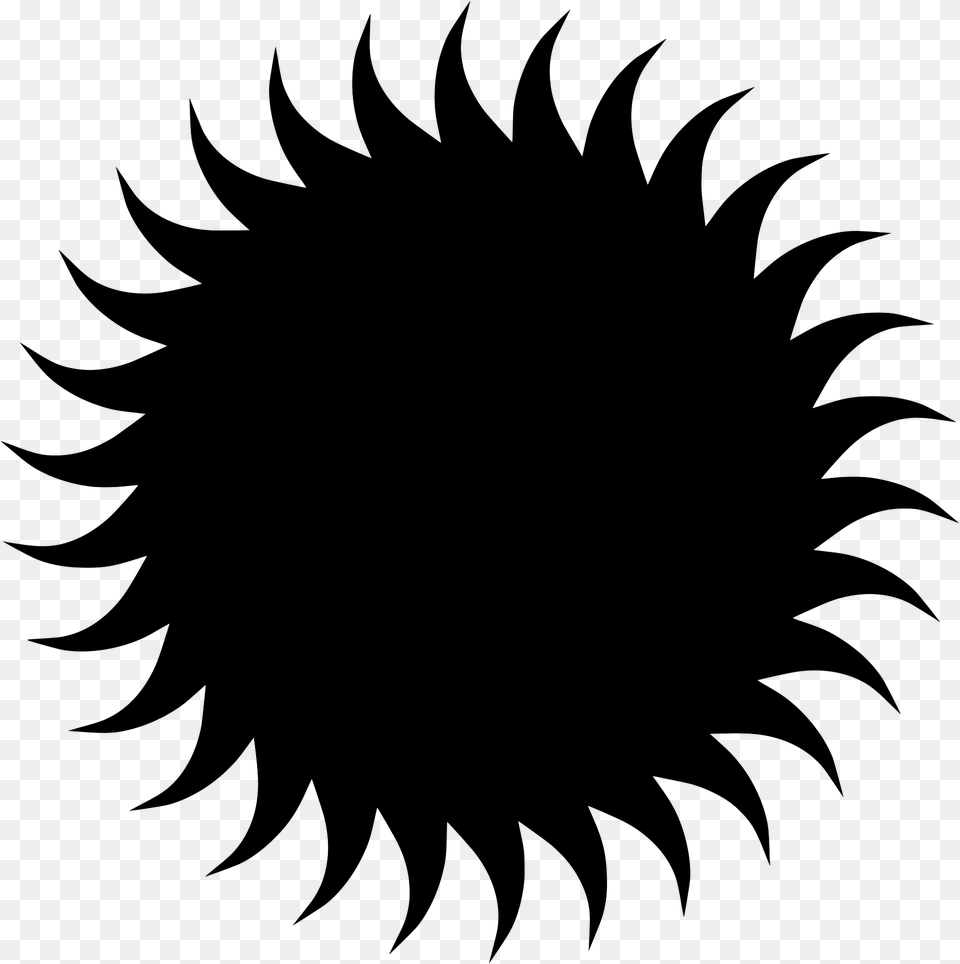 Sun Icon Silhouette, Plant, Symbol, Logo Png