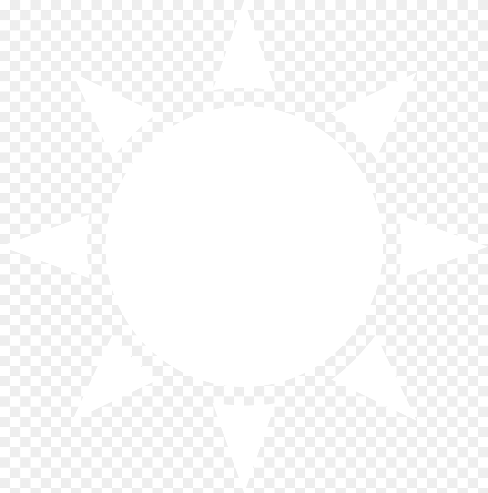 Sun Icon White Clipart Sun Yellow Icon, Symbol, Star Symbol Free Png