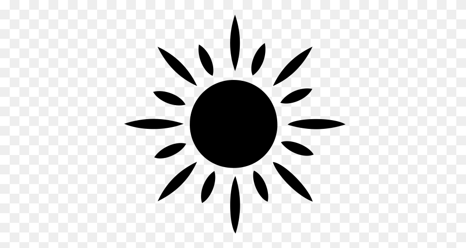 Sun Icon With And Vector Format For Free Unlimited, Gray Png