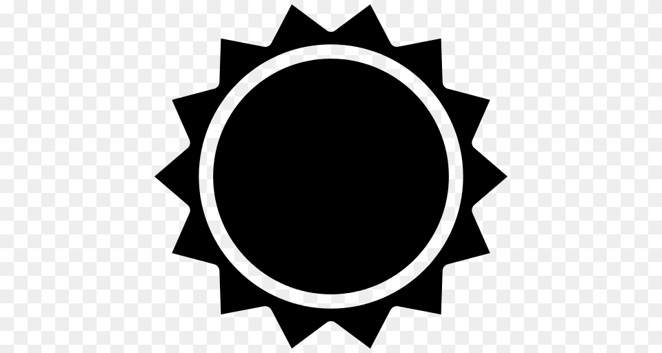 Sun Icons And Graphics, Gray Png Image