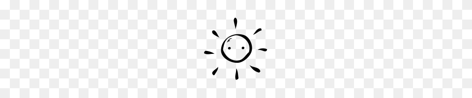 Sun Icons Noun Project, Gray Free Png