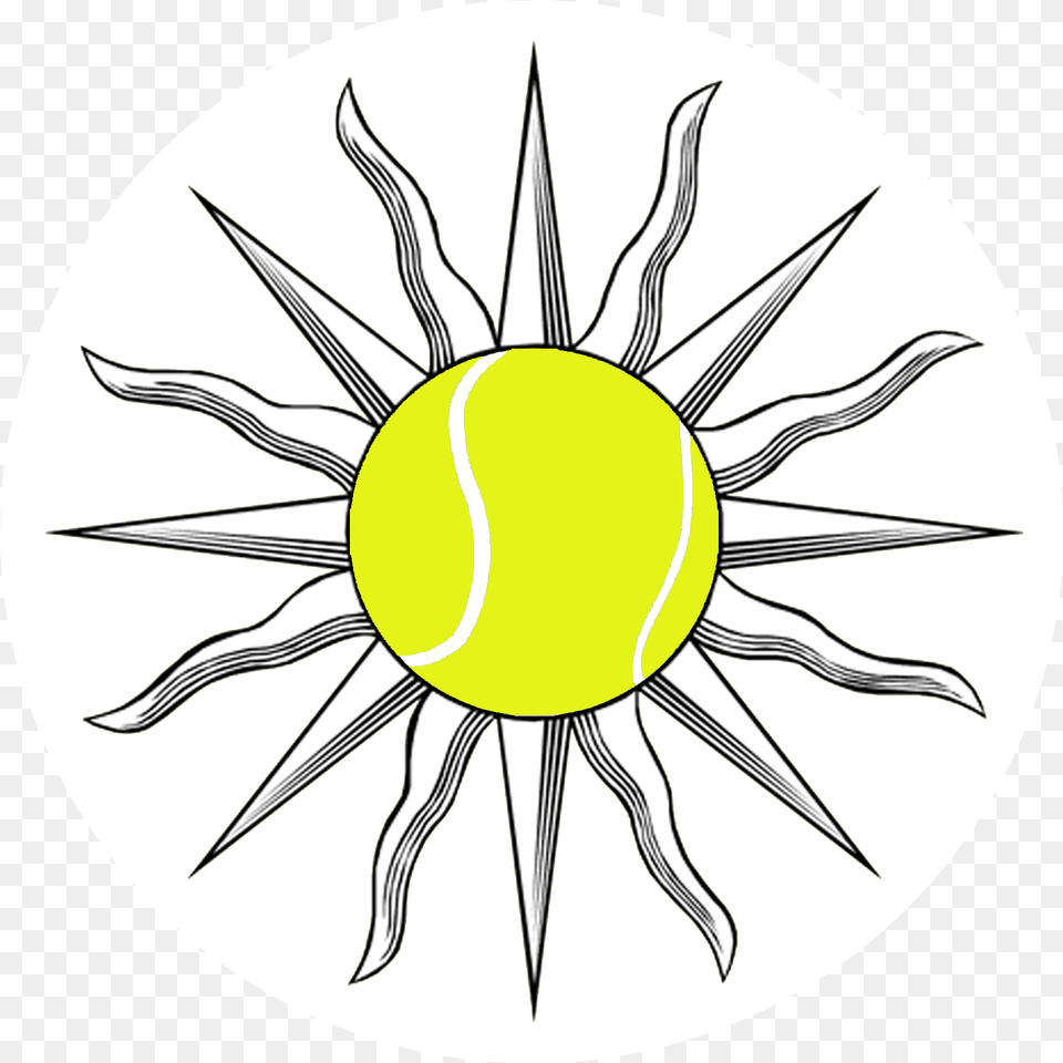 Sun In Splendour Logo Yellow Sun, Ball, Sport, Tennis, Tennis Ball Png Image