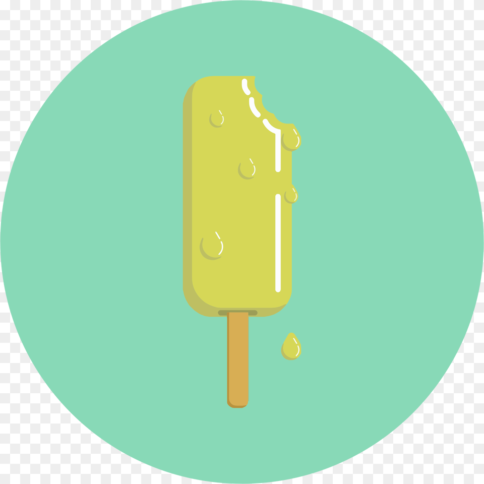 Sun Melting Ice Clip Art, Food, Ice Pop, Cream, Dessert Free Png Download