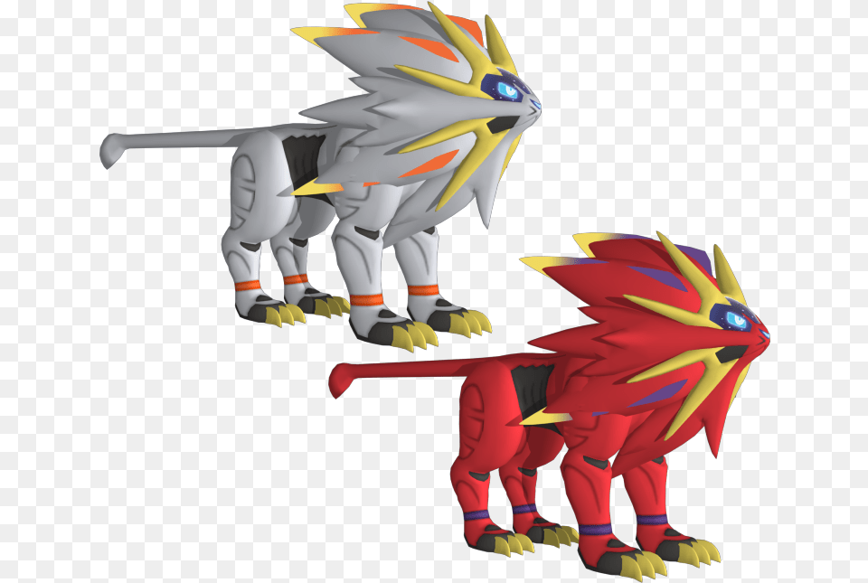 Sun Moon Pokemon Solgaleo 3d Model, Book, Comics, Publication, People Free Transparent Png