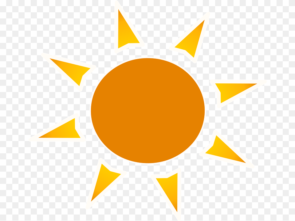 Sun Orange Heat Transparent Background Sun, Nature, Outdoors, Sky Png Image