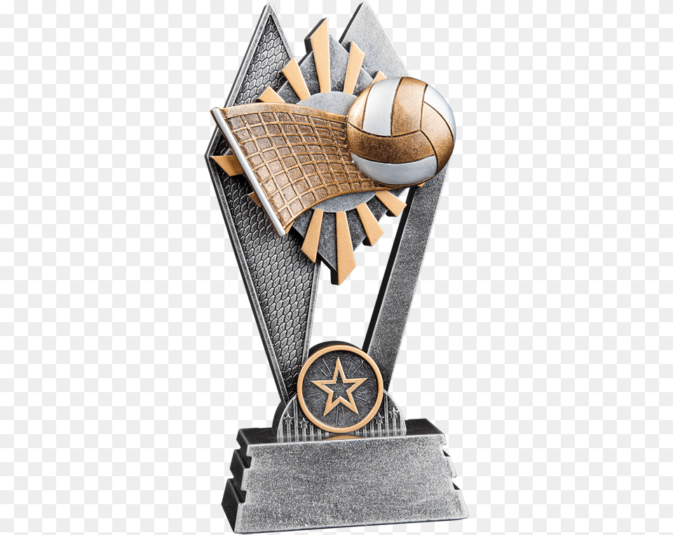 Sun Ray Volleyball Trophy Sun Ray Volleyball Award, Ball, Football, Soccer, Soccer Ball Free Png