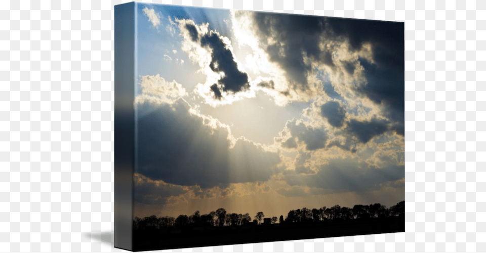 Sun Rays Beam Through Dark Ominous Clouds By Bill Mack Sunlight, Cloud, Sky, Outdoors, Nature Png Image