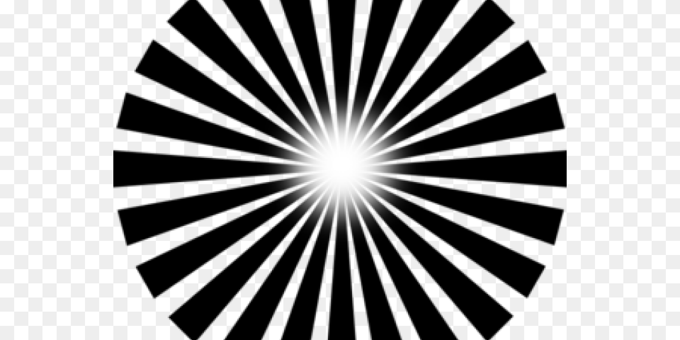 Sun Rays Black And White, Flare, Light, Fireworks, Lighting Png Image