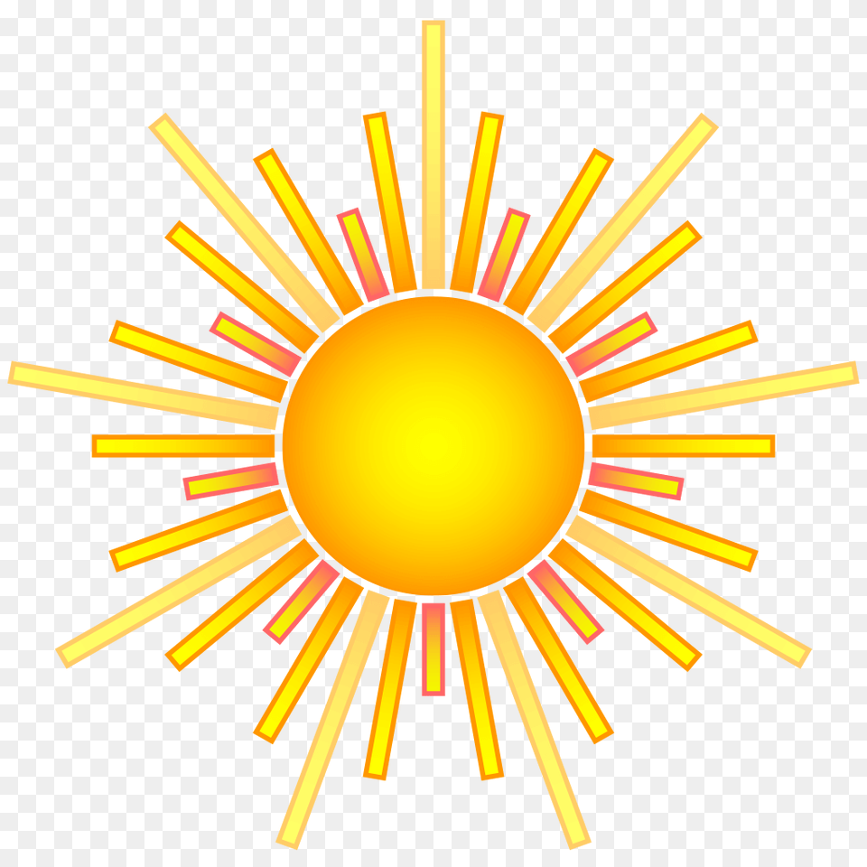 Sun Rays Clipart Image Download Searchpngcom Animated Gif Rotating Sun, Nature, Outdoors, Sky, Sphere Free Png
