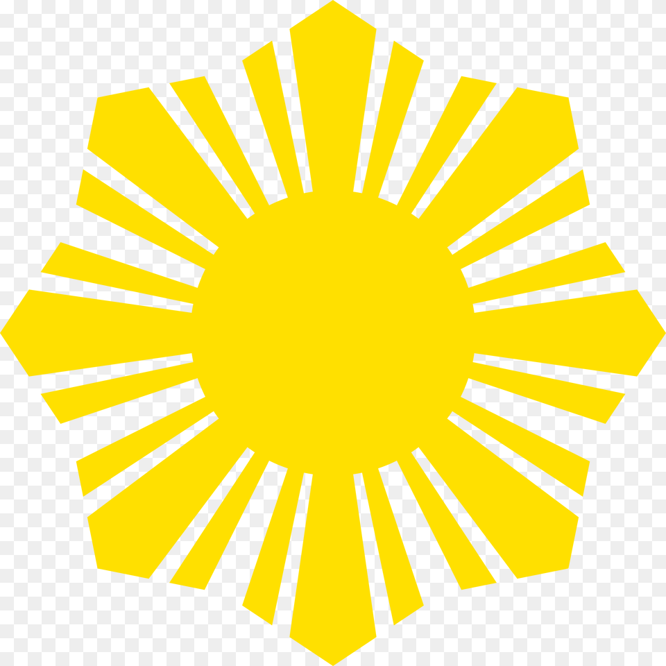 Sun Rays Philippine Flag, Logo, Flower, Person, Plant Free Png Download