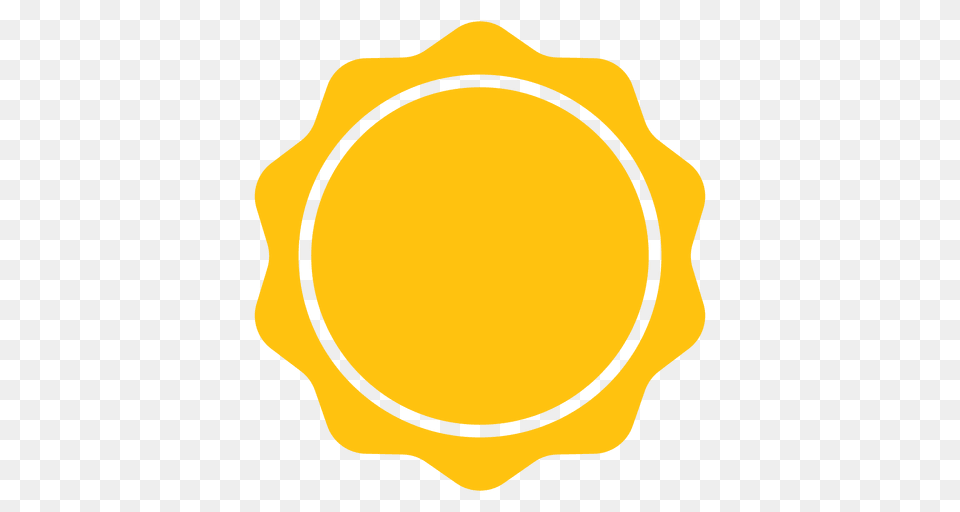 Sun Round Beams Icon, Oval, Nature, Outdoors, Sky Png