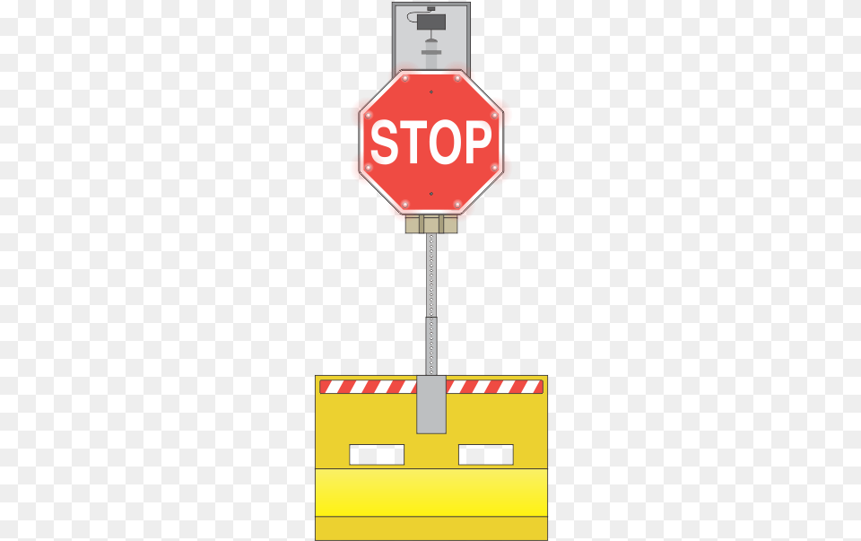 Sun Stop Sign, Road Sign, Symbol, Stopsign, Fence Free Png
