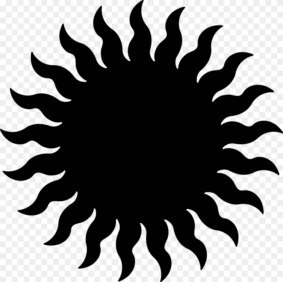 Sun Silhouette Clip Arts Transparent Sun Black And White, Gray Png Image