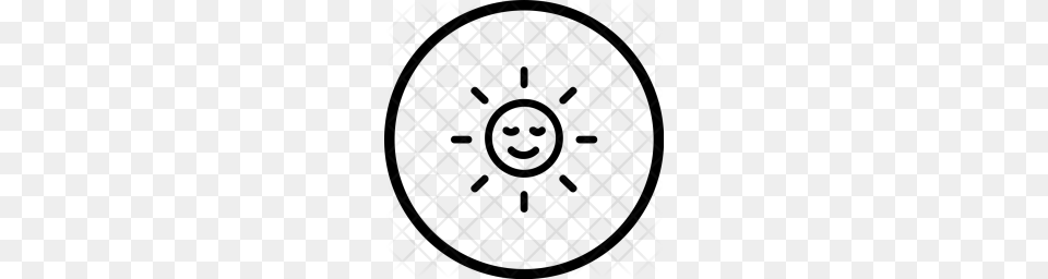 Sun Smiley Sunshine Shine Happy Light Energy Icon, Pattern Free Transparent Png