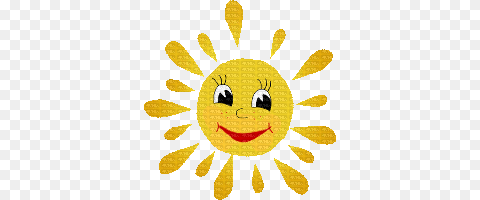 Sun Sonne Soleil Summer Ete Sommer Face Deco Tube Gif Anime Animation Soleil, Art, Painting, Person, Pattern Png