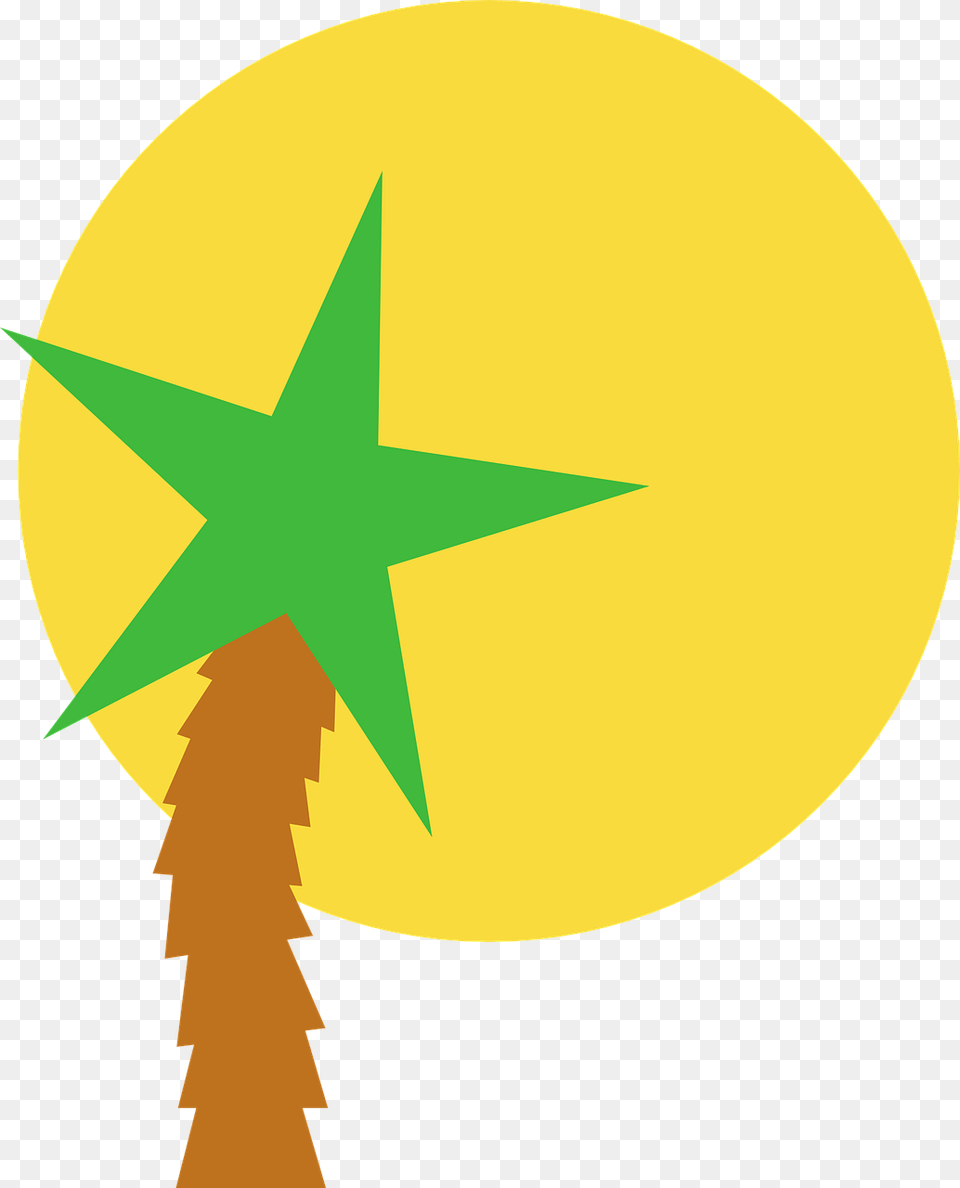 Sun Star Palm Vector Graphic On Pixabay Logo Verano, Star Symbol, Symbol, Astronomy, Moon Png Image