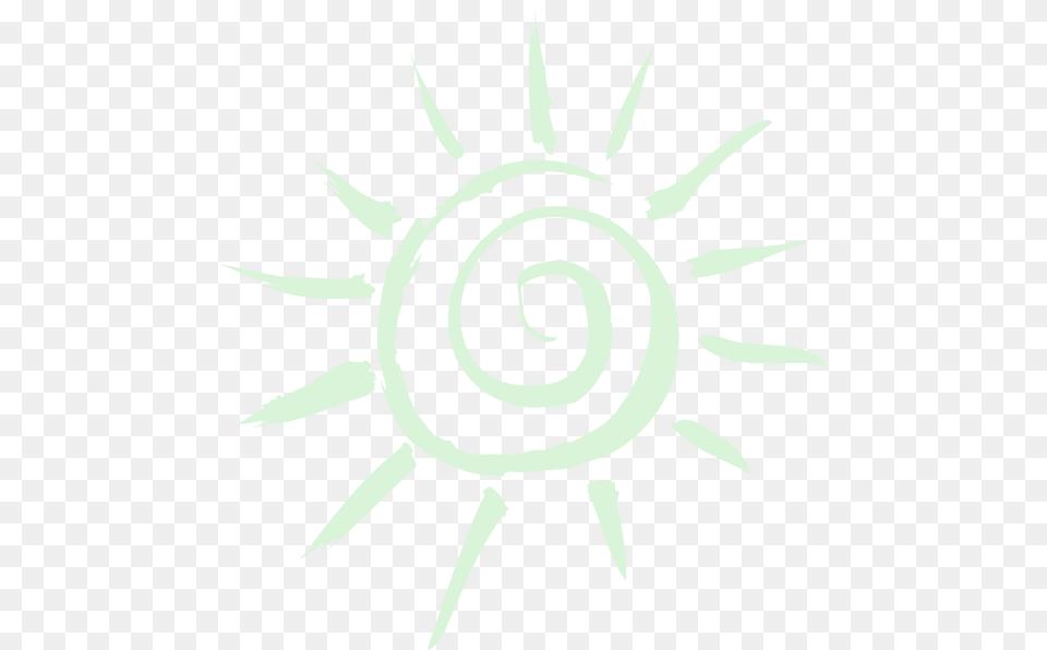 Sun Sunshine Green Clipart Clip Art, Spiral Free Transparent Png