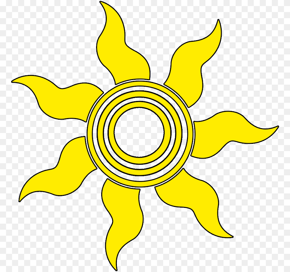 Sun Symbol University Of Delaware, Emblem, Animal, Dinosaur, Reptile Png Image