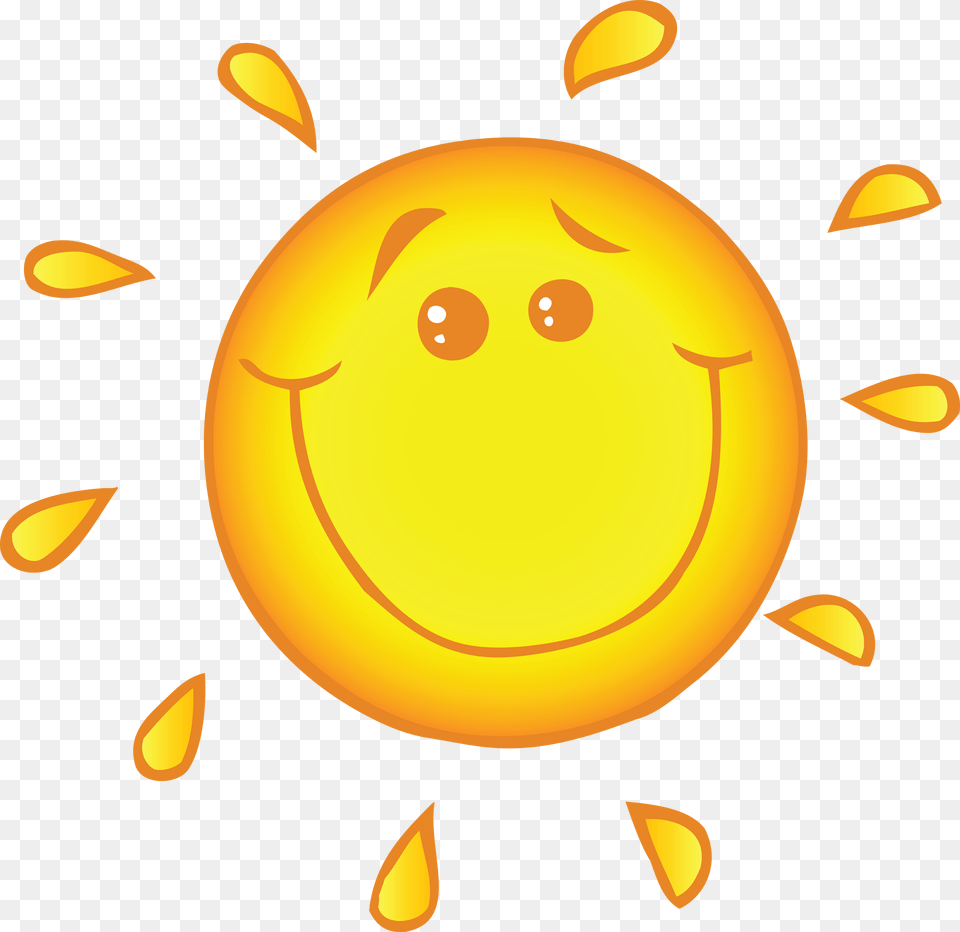 Sun T Image Cartoons Cartoon Sun Smiling, Nature, Outdoors, Sky Free Transparent Png