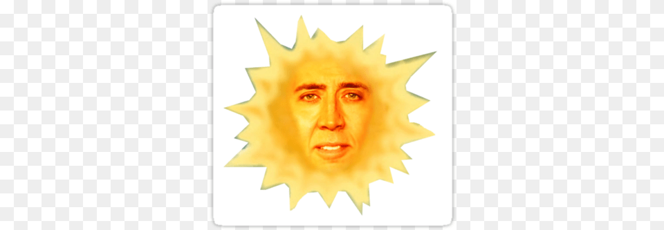 Sun Teletubbies Nicolas Cage, Leaf, Plant, Adult, Logo Free Transparent Png
