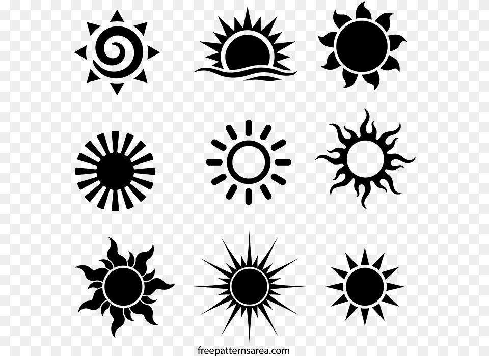 Sun Vector File, Gray Png Image