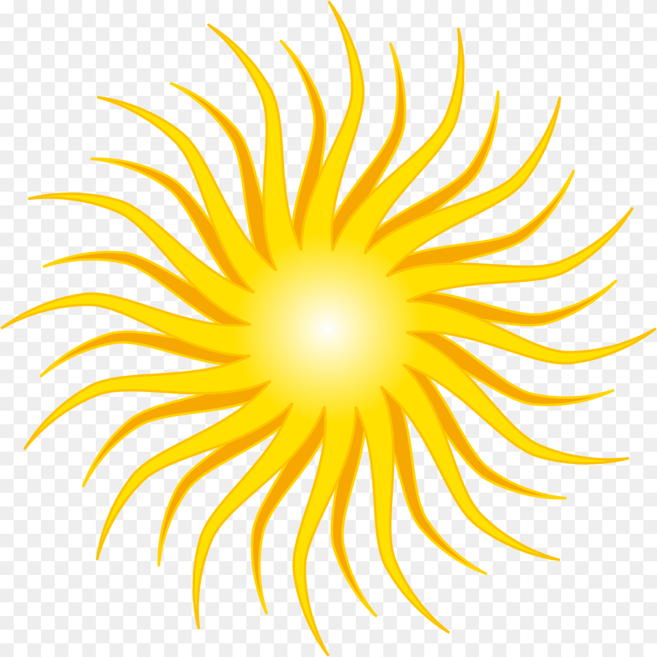 Sun Vector Frpic Sun Logo Black Background, Nature, Outdoors, Sky, Pattern Png Image