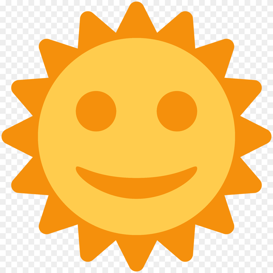 Sun With Face Emoji Clipart, Nature, Outdoors, Sky, Animal Free Transparent Png