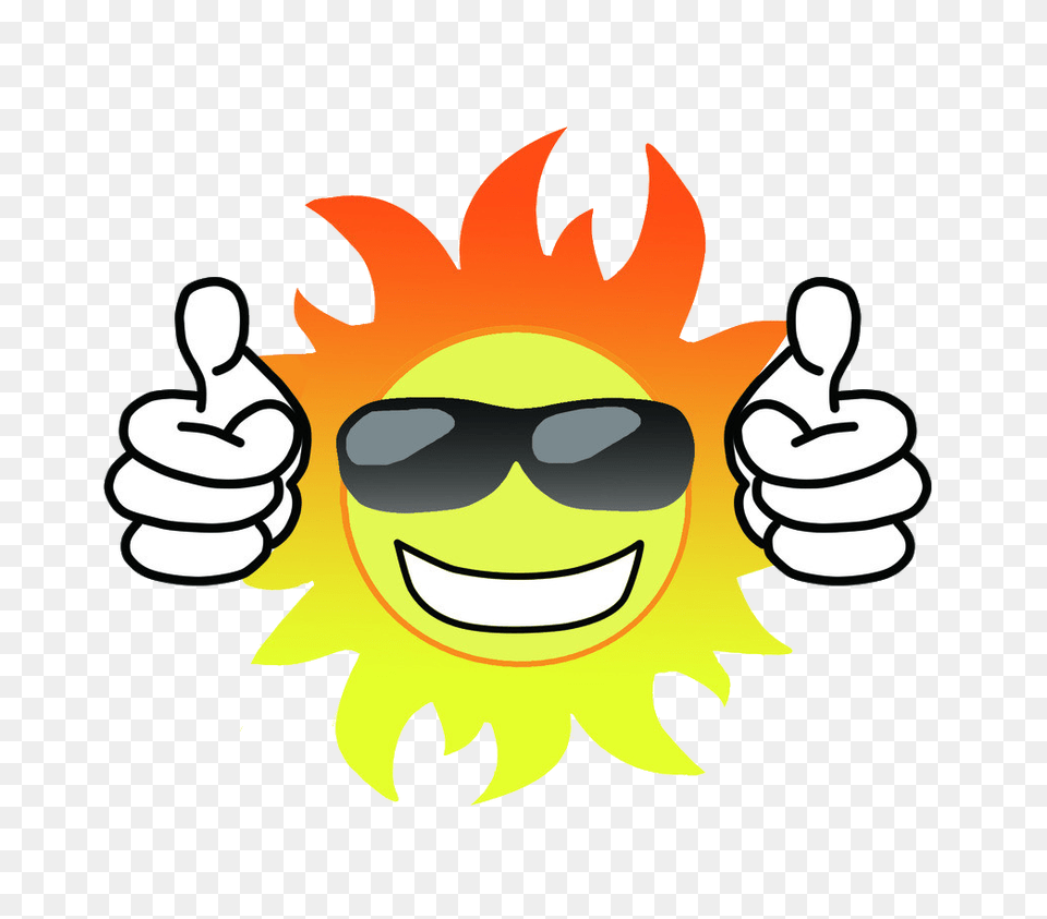 Sun With Sunglasses Nature, Body Part, Finger, Hand, Person Png Image
