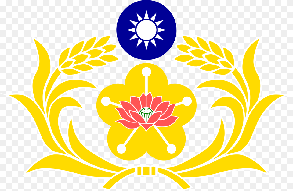 Sun Yat Sen Mausoleum, Pattern, Emblem, Symbol, Flower Free Png
