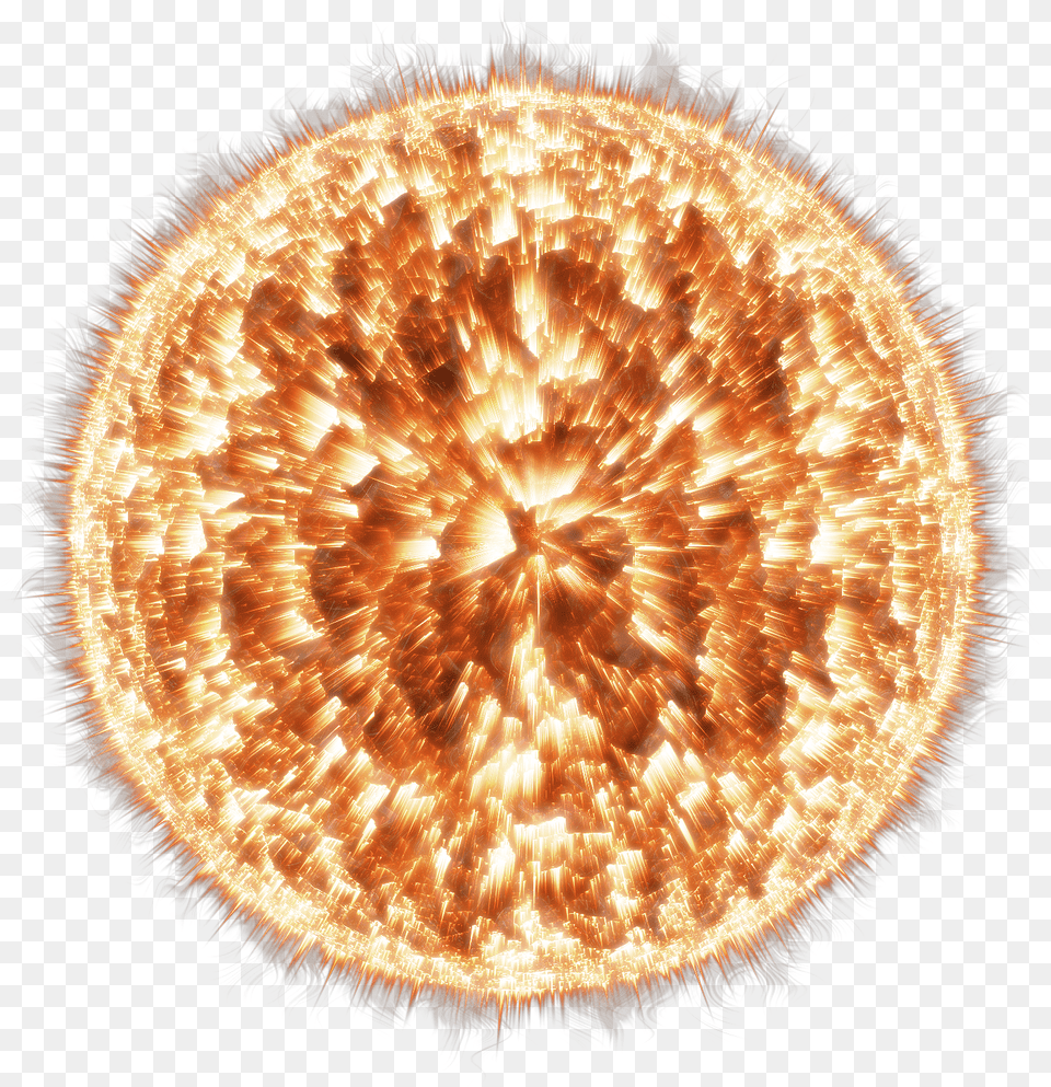 Sun Yellow Circle, Chandelier, Flare, Lamp, Light Png