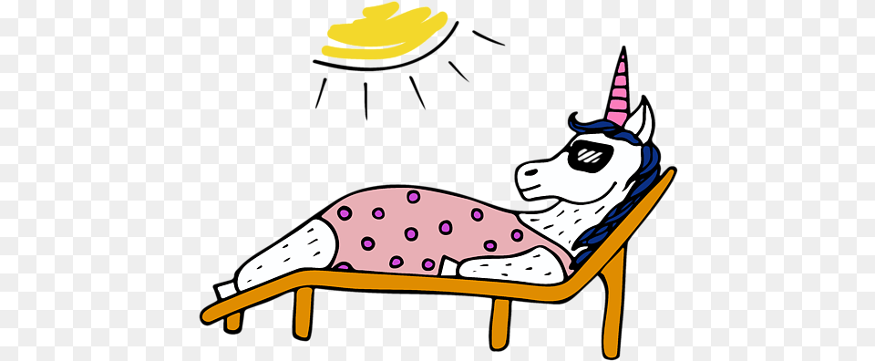 Sunbathing Unicorn, Clothing, Hat, Person, Sleeping Png