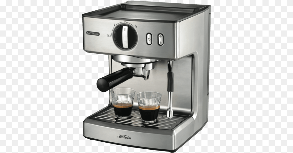 Sunbeam Cafe Crema Espresso Coffee Machine, Cup, Beverage, Coffee Cup Free Png Download