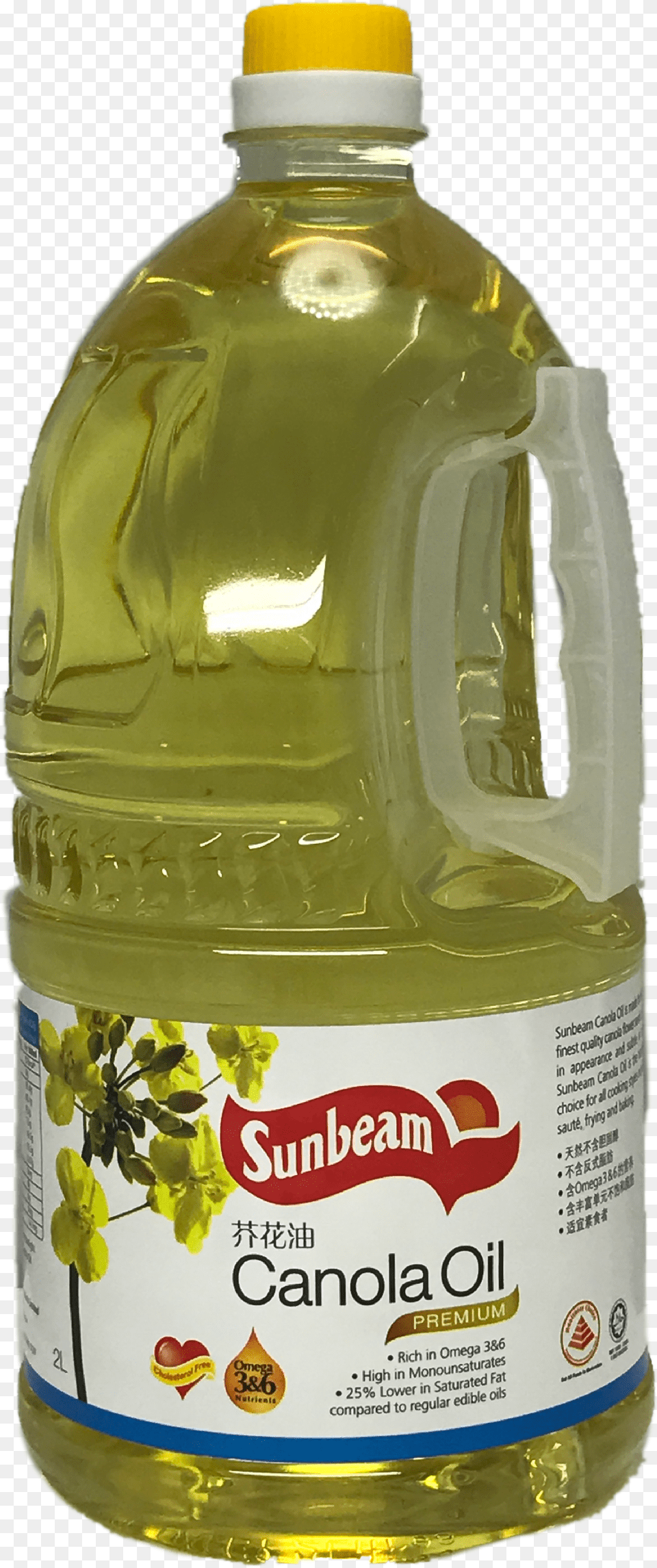 Sunbeam Canola Oil 2l Canola Oil Free Png Download