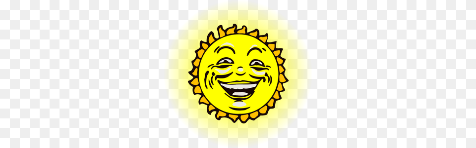Sunbeam Clipart, Gold, Logo, Face, Head Free Png Download