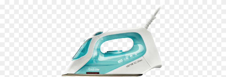 Sunbeam Verve 62 Platinum Iron Sunbeam Verve 62 Urban Iron, Appliance, Device, Electrical Device, Clothes Iron Free Png