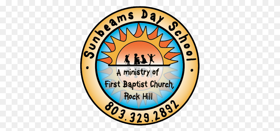 Sunbeams First Baptist Church Rock Hill, Badge, Logo, Symbol, Architecture Free Png Download