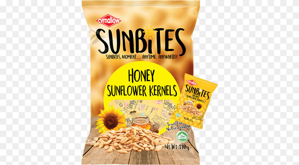 Sunbites Honey Sunflower Kernels Whole Grain, Food, Nut, Plant, Produce Free Png