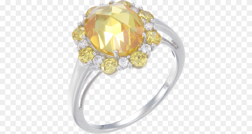 Sunburst Yellow Ring Ring, Accessories, Jewelry, Diamond, Gemstone Png